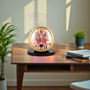 Car Desk/Table Top Kali Matha and Ramakrishna Paramahamsa Metal Golden Photo Stand 2x2 Inches, Compact & Stylish Spiritual Display for Car, Home & Office (Pack of 1) (F18697) Car Desk/Table Top Kali Matha and Ramakrishna Paramahamsa Metal Golden Photo Stand 2x2 Inches, Compact & Stylish Spiritual Display for Car, Home & Office (Pack of 1) (F18697)