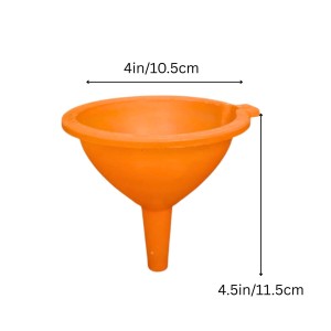 Plastic Funnel – Multipurpose Wide Mouth Funnels for Kitchen Use, Liquid & Dry Transfer, Oil, Water, Juice, Powder Filling, Durable & Easy to Clean (5) Plastic Funnel – Multipurpose Wide Mouth Funnels for Kitchen Use, Liquid & Dry Transfer, Oil, Water, Juice, Powder Filling, Durable & Easy to Clean (5)