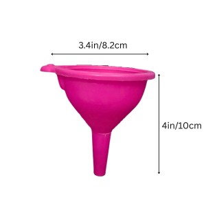 Plastic Funnel – Multipurpose Wide Mouth Funnels for Kitchen Use, Liquid & Dry Transfer, Oil, Water, Juice, Powder Filling, Durable & Easy to Clean (5) Plastic Funnel – Multipurpose Wide Mouth Funnels for Kitchen Use, Liquid & Dry Transfer, Oil, Water, Juice, Powder Filling, Durable & Easy to Clean (5)