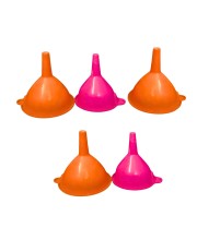 Plastic Funnel â€“ Multipurpose Wide Mouth Funnels for Kitchen Use, Liquid & Dry Transfer, Oil, Water, Juice, Powder Filling, Durable & Easy to Clean (5)