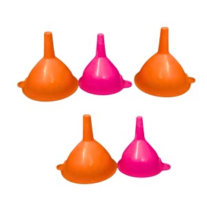 Plastic Funnel – Multipurpose Wide Mouth Funnels for Kitchen Use, Liquid & Dry Transfer, Oil, Water, Juice, Powder Filling, Durable & Easy to Clean (5) Plastic Funnel – Multipurpose Wide Mouth Funnels for Kitchen Use, Liquid & Dry Transfer, Oil, Water, Juice, Powder Filling, Durable & Easy to Clean (5)