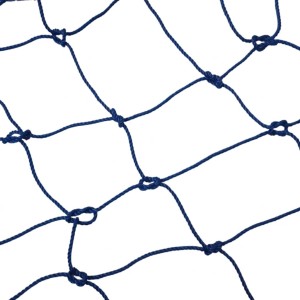 Nylon Net Hammock Swing for Adults â€“ Strong & Comfortable Hanging Jhulna for Indoor, Outdoor, Balcony, Home & Bedroom Use (Blue)