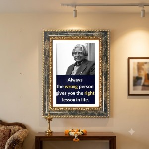 A.P.J Abdul Kalam Decorative Photo Frame With White Mount | Premium Wall & Tabletop Picture Frame | Home, Office & Temple Decoration | 8x12 Inch (Pack Of 1) (F31196) A.P.J Abdul Kalam Decorative Photo Frame With White Mount | Premium Wall & Tabletop Picture Frame | Home, Office & Temple Decoration | 8x12 Inch (Pack Of 1) (F31196)