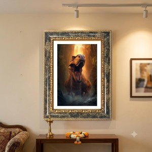 Tyrannosaurus Rex Decorative Photo Frame With White Mount | Premium Wall & Tabletop Picture Frame | Home, Office & Temple Decoration | 8x12 Inch (Pack Of 1) (F31536) Tyrannosaurus Rex Decorative Photo Frame With White Mount | Premium Wall & Tabletop Picture Frame | Home, Office & Temple Decoration | 8x12 Inch (Pack Of 1) (F31536)