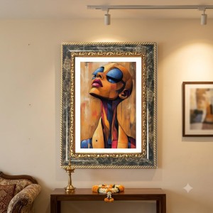 Lord Hanuman Decorative Photo Frame With White Mount | Premium Wall & Tabletop Picture Frame | Home, Office & Temple Decoration | 12x16 Inch (Pack Of 1) (F31151) Lord Hanuman Decorative Photo Frame With White Mount | Premium Wall & Tabletop Picture Frame | Home, Office & Temple Decoration | 12x16 Inch (Pack Of 1) (F31151)