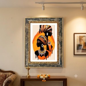 Woman Portrait Decorative Photo Frame With White Mount | Premium Wall & Tabletop Picture Frame | Home, Office & Temple Decoration | 10x14 Inch (Pack Of 1) (F31620) Woman Portrait Decorative Photo Frame With White Mount | Premium Wall & Tabletop Picture Frame | Home, Office & Temple Decoration | 10x14 Inch (Pack Of 1) (F31620)