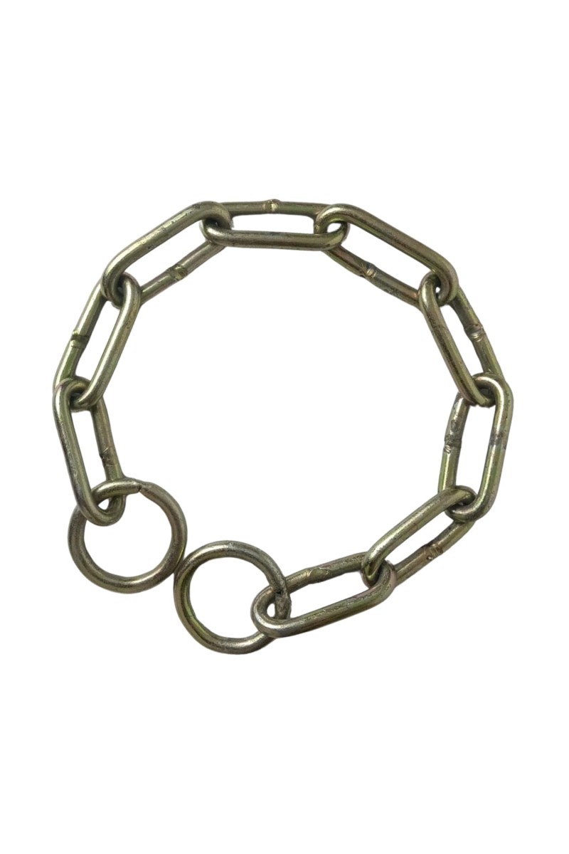 Iron Lock Golden Chain | Multipurpose Security for Gates, Cycles, Bikes | Indoor & Outdoor Use | Heavy Duty for Protection and Home Use (4 Feet)