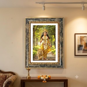 Buddha Decorative Photo Frame With White Mount | Premium Wall & Tabletop Picture Frame | Home, Office & Temple Decoration | 12x16 Inch (Pack Of 1) (F31422) Buddha Decorative Photo Frame With White Mount | Premium Wall & Tabletop Picture Frame | Home, Office & Temple Decoration | 12x16 Inch (Pack Of 1) (F31422)