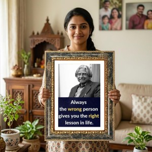 A.P.J Abdul Kalam Decorative Photo Frame With White Mount | Premium Wall & Tabletop Picture Frame | Home, Office & Temple Decoration | 8x12 Inch (Pack Of 1) (F31196) A.P.J Abdul Kalam Decorative Photo Frame With White Mount | Premium Wall & Tabletop Picture Frame | Home, Office & Temple Decoration | 8x12 Inch (Pack Of 1) (F31196)