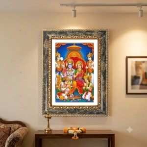 Saraswati Decorative Photo Frame With White Mount | Premium Wall & Tabletop Picture Frame | Home, Office & Temple Decoration | 12x16 Inch (Pack Of 1) (F32585) Saraswati Decorative Photo Frame With White Mount | Premium Wall & Tabletop Picture Frame | Home, Office & Temple Decoration | 12x16 Inch (Pack Of 1) (F32585)
