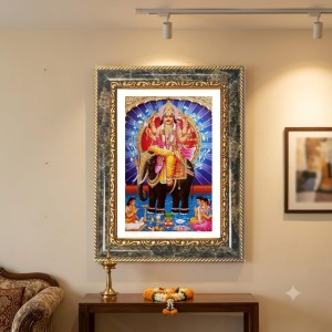 Lord Vishwakarma Decorative Photo Frame With White Mount | Premium Wall & Tabletop Picture Frame | Home, Office & Temple Decoration | 8x12 Inch (Pack Of 1) (F31257) Lord Vishwakarma Decorative Photo Frame With White Mount | Premium Wall & Tabletop Picture Frame | Home, Office & Temple Decoration | 8x12 Inch (Pack Of 1) (F31257)