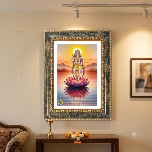 Murugann Decorative Photo Frame With White Mount | Premium Wall & Tabletop Picture Frame | Home, Office & Temple Decoration | 8x12 Inch (Pack Of 1) (F31549) Murugann Decorative Photo Frame With White Mount | Premium Wall & Tabletop Picture Frame | Home, Office & Temple Decoration | 8x12 Inch (Pack Of 1) (F31549)
