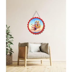 Lord Rama And Lakshmana And And Hanuman Wall Hanging Photo Frame | 8 Inch Round Floral Design With Golden Hanging Chain | Decorative Religious Wall Decor For Home, Office, Temple & Pooja Room (F21952) Lord Rama And Lakshmana And And Hanuman Wall Hanging Photo Frame | 8 Inch Round Floral Design With Golden Hanging Chain | Decorative Religious Wall Decor For Home, Office, Temple & Pooja Room (F21952)