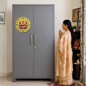 Goddess Lakshmi Fridge Magnet Wooden | Glossy Sublimation Print | 4x4 Inch | Strong Magnet Back | Decorative Magnet for Fridge, Almirah & Temple Decor (F23715) Goddess Lakshmi Fridge Magnet Wooden | Glossy Sublimation Print | 4x4 Inch | Strong Magnet Back | Decorative Magnet for Fridge, Almirah & Temple Decor (F23715)