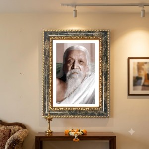 Sri Aurobindo Ghosh Decorative Photo Frame With White Mount | Premium Wall & Tabletop Picture Frame | Home, Office & Temple Decoration | 10x14 Inch (Pack Of 1) (F31290) Sri Aurobindo Ghosh Decorative Photo Frame With White Mount | Premium Wall & Tabletop Picture Frame | Home, Office & Temple Decoration | 10x14 Inch (Pack Of 1) (F31290)