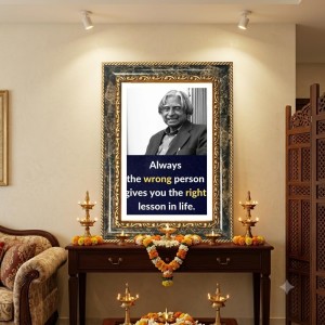 A.P.J Abdul Kalam Decorative Photo Frame With White Mount | Premium Wall & Tabletop Picture Frame | Home, Office & Temple Decoration | 8x12 Inch (Pack Of 1) (F31196) A.P.J Abdul Kalam Decorative Photo Frame With White Mount | Premium Wall & Tabletop Picture Frame | Home, Office & Temple Decoration | 8x12 Inch (Pack Of 1) (F31196)
