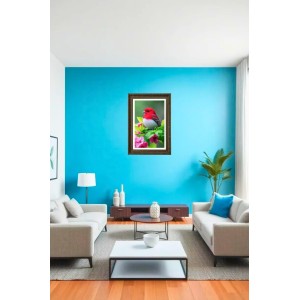 Northern Cardinal Big Photo Frame - 20x28 Inches For Home,Temple & Office Decoration (F11056) Northern Cardinal Big Photo Frame - 20x28 Inches For Home,Temple & Office Decoration (F11056)