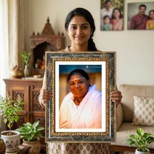 Spiritual Portrait Decorative Photo Frame With White Mount | Premium Wall & Tabletop Picture Frame | Home, Office & Temple Decoration | 8x12 Inch (Pack Of 1) (F31444) Spiritual Portrait Decorative Photo Frame With White Mount | Premium Wall & Tabletop Picture Frame | Home, Office & Temple Decoration | 8x12 Inch (Pack Of 1) (F31444)