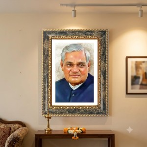 Atal Bihari Vajpayee Decorative Photo Frame With White Mount | Premium Wall & Tabletop Picture Frame | Home, Office & Temple Decoration | 10x14 Inch (Pack Of 1) (F33198) Atal Bihari Vajpayee Decorative Photo Frame With White Mount | Premium Wall & Tabletop Picture Frame | Home, Office & Temple Decoration | 10x14 Inch (Pack Of 1) (F33198)