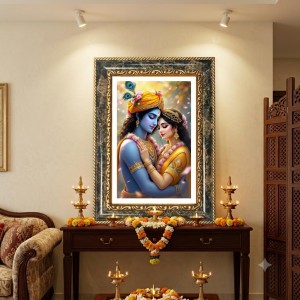 Mata Amritanandamayi Decorative Photo Frame With White Mount | Premium Wall & Tabletop Picture Frame | Home, Office & Temple Decoration | 12x16 Inch (Pack Of 1) (F33188) Mata Amritanandamayi Decorative Photo Frame With White Mount | Premium Wall & Tabletop Picture Frame | Home, Office & Temple Decoration | 12x16 Inch (Pack Of 1) (F33188)