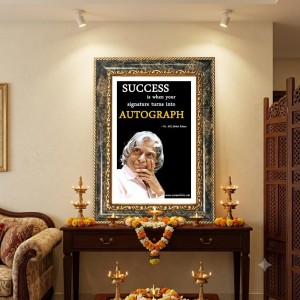 A.P.J. Abdul Kalam Quote Decorative Photo Frame With White Mount | Premium Wall & Tabletop Picture Frame | Home, Office & Temple Decoration | 8x12 Inch (Pack Of 1) (F31148) A.P.J. Abdul Kalam Quote Decorative Photo Frame With White Mount | Premium Wall & Tabletop Picture Frame | Home, Office & Temple Decoration | 8x12 Inch (Pack Of 1) (F31148)