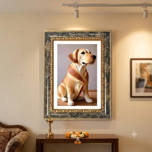ToToast Decorative Photo Frame With White Mount | Premium Wall & Tabletop Picture Frame | Home, Office & Temple Decoration | 10x14 Inch (Pack Of 1) (F32624) ToToast Decorative Photo Frame With White Mount | Premium Wall & Tabletop Picture Frame | Home, Office & Temple Decoration | 10x14 Inch (Pack Of 1) (F32624)