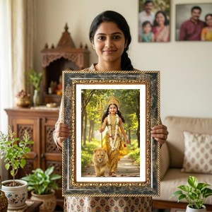 Buddha Decorative Photo Frame With White Mount | Premium Wall & Tabletop Picture Frame | Home, Office & Temple Decoration | 12x16 Inch (Pack Of 1) (F31422) Buddha Decorative Photo Frame With White Mount | Premium Wall & Tabletop Picture Frame | Home, Office & Temple Decoration | 12x16 Inch (Pack Of 1) (F31422)
