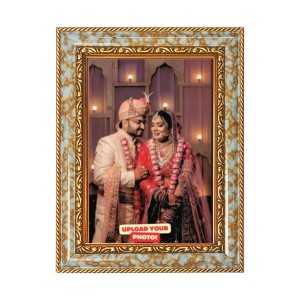 Customized White Photo Frame | Personalized Picture Frame with Your Photo | Elegant White & Gold Decorative Frame for Home Décor | Tabletop & Wall Mount Display | Gift for Wedding, Anniversary, Birthday & Special Occasions (8x10) Customized White Photo Frame | Personalized Picture Frame with Your Photo | Elegant White & Gold Decorative Frame for Home Décor | Tabletop & Wall Mount Display | Gift for Wedding, Anniversary, Birthday & Special Occasions (8x10)