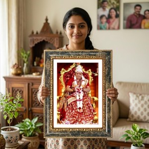 Shirdi Sai Baba Decorative Photo Frame With White Mount | Premium Wall & Tabletop Picture Frame | Home, Office & Temple Decoration | 10x14 Inch (Pack Of 1) (F33180) Shirdi Sai Baba Decorative Photo Frame With White Mount | Premium Wall & Tabletop Picture Frame | Home, Office & Temple Decoration | 10x14 Inch (Pack Of 1) (F33180)