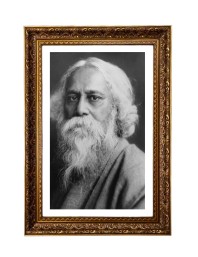 Rabindranath Tagore Big Photo Frame - 20x28 Inches For Home,Temple & Office Decoration (F11161)