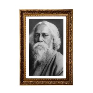 Rabindranath Tagore Big Photo Frame - 20x28 Inches For Home,Temple & Office Decoration (F11161)