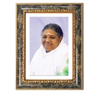 Mata Amritanandamayi Decorative Photo Frame With White Mount | Premium Wall & Tabletop Picture Frame | Home, Office & Temple Decoration | 12x16 Inch (Pack Of 1) (F33188) Mata Amritanandamayi Decorative Photo Frame With White Mount | Premium Wall & Tabletop Picture Frame | Home, Office & Temple Decoration | 12x16 Inch (Pack Of 1) (F33188)