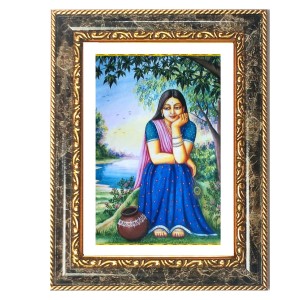 Radhaa Decorative Photo Frame With White Mount | Premium Wall & Tabletop Picture Frame | Home, Office & Temple Decoration | 10x14 Inch (Pack Of 1) (F32625) Radhaa Decorative Photo Frame With White Mount | Premium Wall & Tabletop Picture Frame | Home, Office & Temple Decoration | 10x14 Inch (Pack Of 1) (F32625)