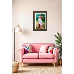 Vertical16X24 Inches Frame Big Photo Frame - 20x28 Inches For Home,Temple & Office Decoration (F10837)