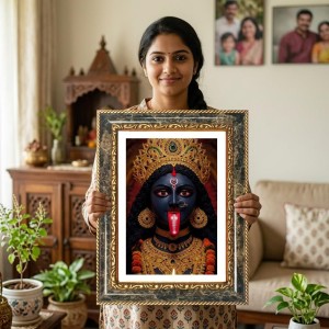 Shiva Lingam Worship Decorative Photo Frame With White Mount | Premium Wall & Tabletop Picture Frame | Home, Office & Temple Decoration | 12x16 Inch (Pack Of 1) (F33219) Shiva Lingam Worship Decorative Photo Frame With White Mount | Premium Wall & Tabletop Picture Frame | Home, Office & Temple Decoration | 12x16 Inch (Pack Of 1) (F33219)
