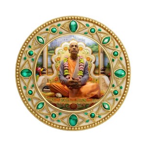A. C. Bhaktivedanta Swami Prabhupada Fridge Magnet Wooden | Glossy Sublimation Print | 4x4 Inch | Strong Magnet Back | Decorative Magnet for Fridge, Almirah & Temple Decor (F23726) A. C. Bhaktivedanta Swami Prabhupada Fridge Magnet Wooden | Glossy Sublimation Print | 4x4 Inch | Strong Magnet Back | Decorative Magnet for Fridge, Almirah & Temple Decor (F23726)