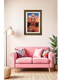 Vertical16X24 Inches Frame Big Photo Frame - 20x28 Inches For Home,Temple & Office Decoration (F10878)