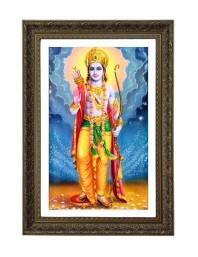 Lord Ram Big Photo Frame - 20x28 Inches For Home,Temple & Office Decoration (F10754)
