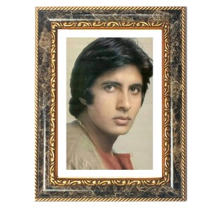 Amitabh Bachchan Decorative Photo Frame With White Mount | Premium Wall & Tabletop Picture Frame | Home, Office & Temple Decoration | 8x12 Inch (Pack Of 1) (F31279) Amitabh Bachchan Decorative Photo Frame With White Mount | Premium Wall & Tabletop Picture Frame | Home, Office & Temple Decoration | 8x12 Inch (Pack Of 1) (F31279)