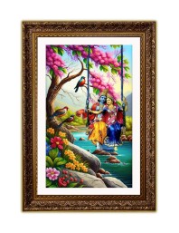 Vertical16X24 Inches Frame Big Photo Frame - 20x28 Inches For Home,Temple & Office Decoration (F10888)
