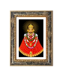 Hanuman Decorative Photo Frame With White Mount | Premium Wall & Tabletop Picture Frame | Home, Office & Temple Decoration | 8x12 Inch (Pack Of 1) (F32482)