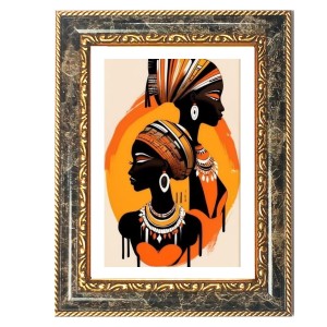 Woman Portrait Decorative Photo Frame With White Mount | Premium Wall & Tabletop Picture Frame | Home, Office & Temple Decoration | 10x14 Inch (Pack Of 1) (F31620) Woman Portrait Decorative Photo Frame With White Mount | Premium Wall & Tabletop Picture Frame | Home, Office & Temple Decoration | 10x14 Inch (Pack Of 1) (F31620)