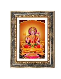 Lakshmi Decorative Photo Frame With White Mount | Premium Wall & Tabletop Picture Frame | Home, Office & Temple Decoration | 8x12 Inch (Pack Of 1) (F33007)