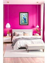 Bluebird Big Photo Frame - 20x28 Inches For Home,Temple & Office Decoration (F10705)