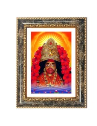Goddess Tara Decorative Photo Frame With White Mount | Premium Wall & Tabletop Picture Frame | Home, Office & Temple Decoration | 8x12 Inch (Pack Of 1) (F31559)