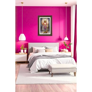 Lord Vishnu Big Photo Frame - 20x28 Inches For Home,Temple & Office Decoration (F10757)