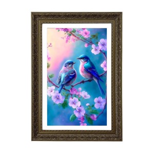Bluebirds Big Photo Frame - 20x28 Inches For Home,Temple & Office Decoration (F10753) Bluebirds Big Photo Frame - 20x28 Inches For Home,Temple & Office Decoration (F10753)