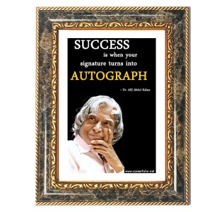 A.P.J. Abdul Kalam Quote Decorative Photo Frame With White Mount | Premium Wall & Tabletop Picture Frame | Home, Office & Temple Decoration | 8x12 Inch (Pack Of 1) (F31148) A.P.J. Abdul Kalam Quote Decorative Photo Frame With White Mount | Premium Wall & Tabletop Picture Frame | Home, Office & Temple Decoration | 8x12 Inch (Pack Of 1) (F31148)