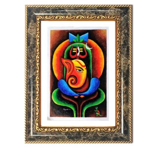 Savitribai Phule Decorative Photo Frame With White Mount | Premium Wall & Tabletop Picture Frame | Home, Office & Temple Decoration | 12x16 Inch (Pack Of 1) (F32562)