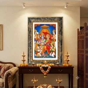 Saraswati Decorative Photo Frame With White Mount | Premium Wall & Tabletop Picture Frame | Home, Office & Temple Decoration | 12x16 Inch (Pack Of 1) (F32585) Saraswati Decorative Photo Frame With White Mount | Premium Wall & Tabletop Picture Frame | Home, Office & Temple Decoration | 12x16 Inch (Pack Of 1) (F32585)